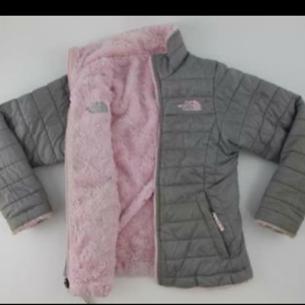 The North Face Girl mossbud swirl reversible jacket